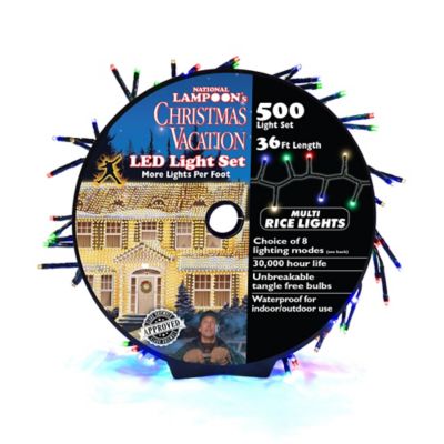 Clark Griswold 500-Bulb LED Twinkling Rice Outdoor String Lights - Bed Bath & Beyond
